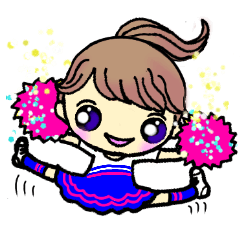 [LINEスタンプ] チアリーダー♡ラブ