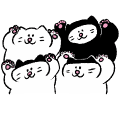 [LINEスタンプ] ねこぱんさん