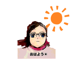 [LINEスタンプ] 天然姫さまの一日 1