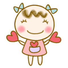 [LINEスタンプ] baby⭐︎girl⭐︎カラフルスタンプ