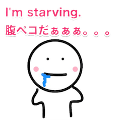 [LINEスタンプ] 英語・日本語キャラスタンプ