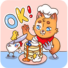 [LINEスタンプ] ピップのベーカリ