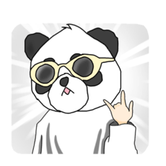 [LINEスタンプ] パンダ女の子スタンプ