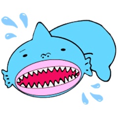 [LINEスタンプ] さめくんのなかまたち