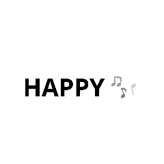 [LINEスタンプ] モノクロ〇〇～超絶簡単英単語ver.～