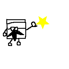 [LINEスタンプ] けしごむ博士