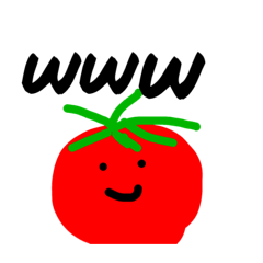 [LINEスタンプ] トマト＆棒