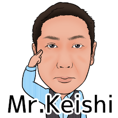 [LINEスタンプ] Mr.Keishiの画像（メイン）