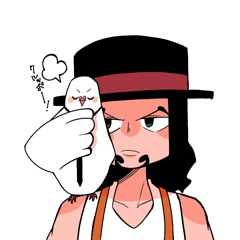 [LINEスタンプ] ONE PIECE  CP9衝動スタンプ