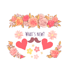 [LINEスタンプ] 可愛い会話系♡talk
