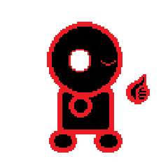 [LINEスタンプ] CharaSH_red_1