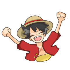 [LINEスタンプ] ONE PIECE 麦わらの毎日スタンプ