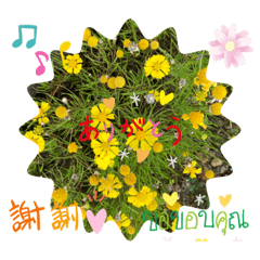 [LINEスタンプ] 笑顔になってね