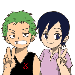 [LINEスタンプ] ONE PIECE 一心道場スタンプ Part2