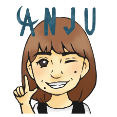[LINEスタンプ] HappyANJU