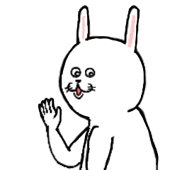 [LINEスタンプ] ウサお 〜キミのともだち〜