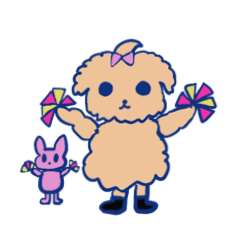 [LINEスタンプ] メルティちゃん