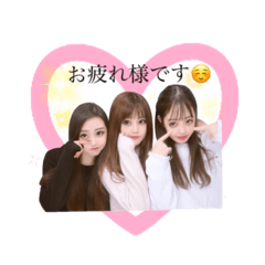 [LINEスタンプ] きゃっわいいうちら