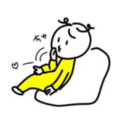 [LINEスタンプ] まいにちひとさん