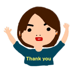 [LINEスタンプ] なをみちゃん①