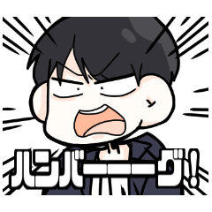 [LINEスタンプ] 3days SWAMPMAN