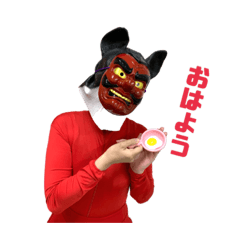 [LINEスタンプ] 天狗猫の「しゃーねっこ」1