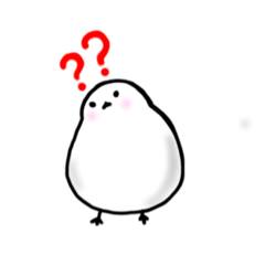 [LINEスタンプ] おもちエナガ。