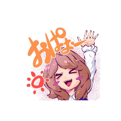 [LINEスタンプ] ピクピクン先生にかいてもらった似顔絵♪