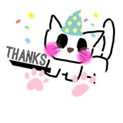 [LINEスタンプ] ねこの1年 その1