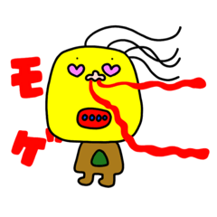 [LINEスタンプ] 週間チョコナッツ vol.1 モゲラ