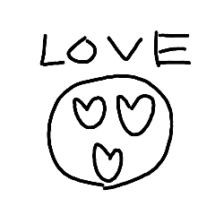 [LINEスタンプ] 素朴な顔文字4です