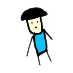 [LINEスタンプ] 適当坊や