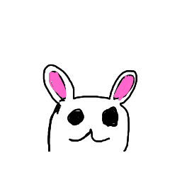 [LINEスタンプ] うさぎちゃんなの？