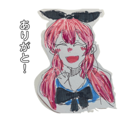 [LINEスタンプ] 萌恋ちゃんスタンプ(*´˘`*)♥