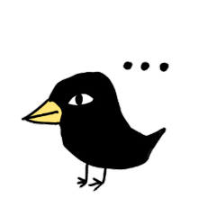 [LINEスタンプ] 烏のスタンプ