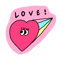 [LINEスタンプ] 毎日使える♡手書きステッカー