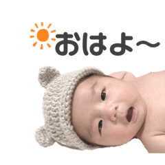 [LINEスタンプ] 飛鳥くん2ヶ月記念スタンプ