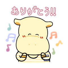 [LINEスタンプ] カバちゃんのきもち