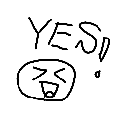 [LINEスタンプ] 素朴な顔文字5です