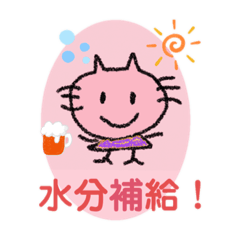 [LINEスタンプ] ちょっとブタよりな猫Ⅱ