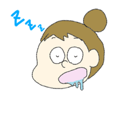 [LINEスタンプ] はじめて作ったスタンプ。