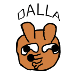 [LINEスタンプ] DALLA