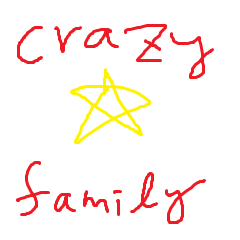 [LINEスタンプ] crazy family！！