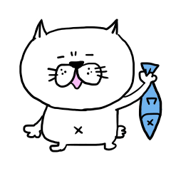 [LINEスタンプ] みけんのしわ強めのねこ