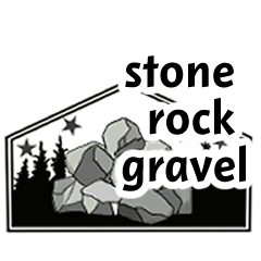 [LINEスタンプ] 石/岩/砂利業スタンプ