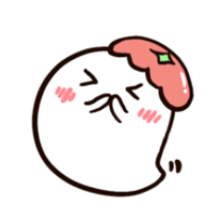 [LINEスタンプ] けったんのトマトおばけ