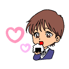 [LINEスタンプ] 茶髪の女のコ