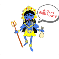 [LINEスタンプ] カーリーちゃんスタンプ