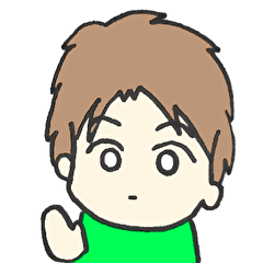 [LINEスタンプ] 無気力男子キクくん