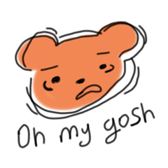 [LINEスタンプ] English pop animals
